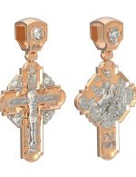 Крест из золота 585 пробы