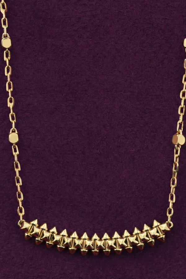 Колье из лимонного золота 585 пробы