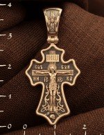 Крест из золота 585 пробы
