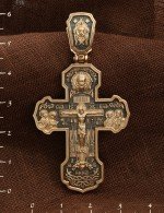 Крест из золота 585 пробы