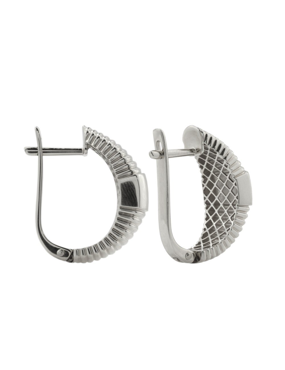 Серьги из белого золота 585 пробы