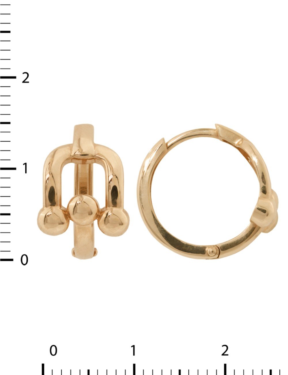 Серьги из золота 585 пробы