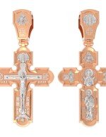 Крест из золота 585 пробы