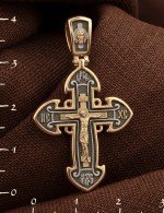 Крест из золота 585 пробы