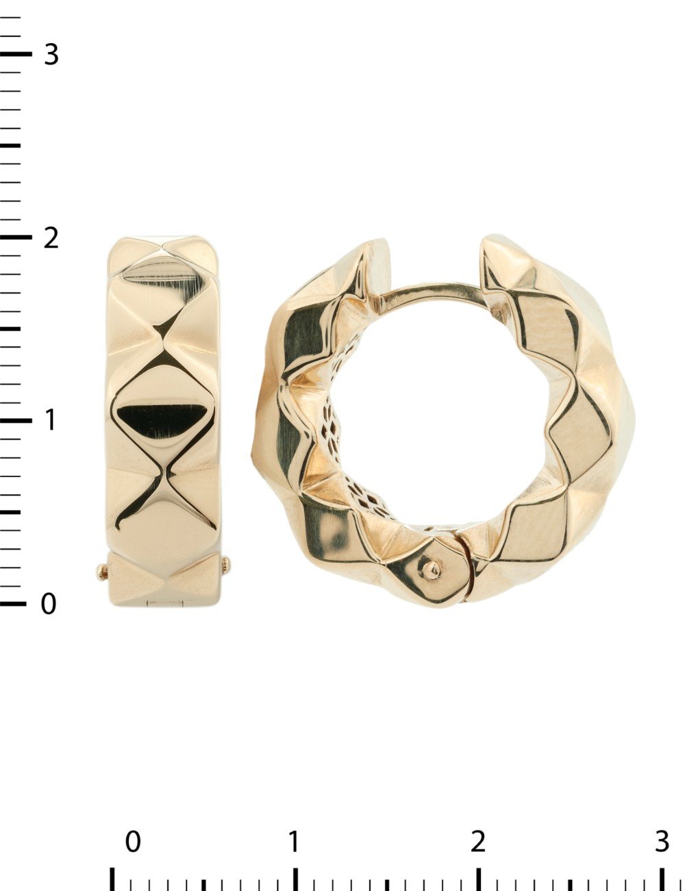 Серьги из золота 585 пробы