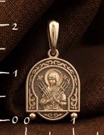 Образок из золота 585 пробы