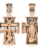 Крест из золота 585 пробы