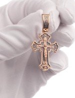 Крест из золота 585 пробы