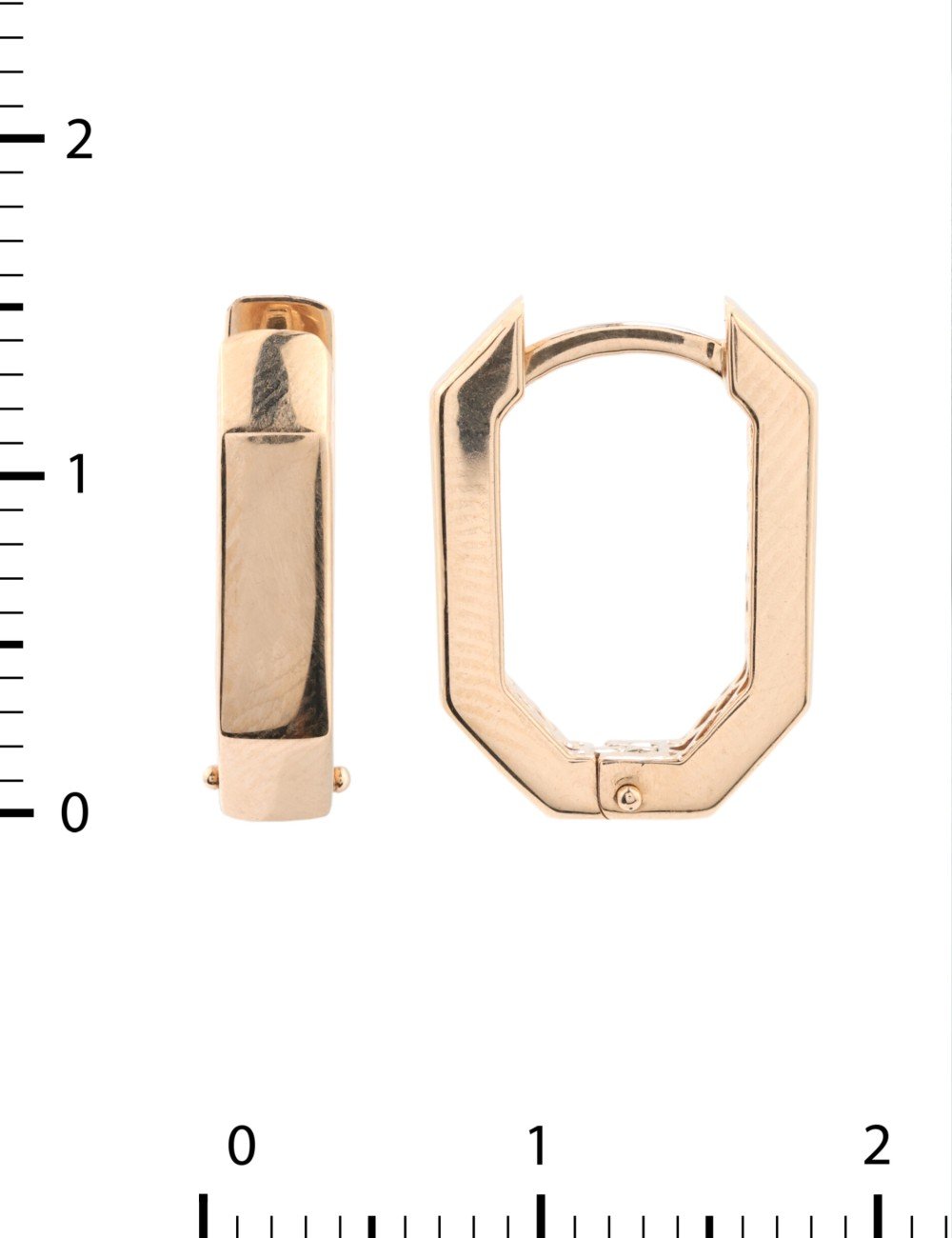 Серьги из золота 585 пробы