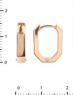 Серьги из золота 585 пробы