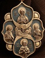 Образок из золота 585 пробы