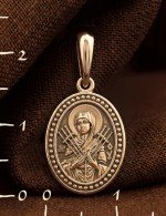 Образок из золота 585 пробы