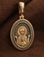 Образок из золота 585 пробы