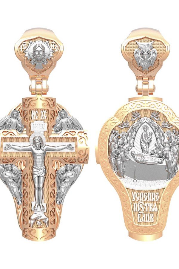 Крест из золота 585 пробы