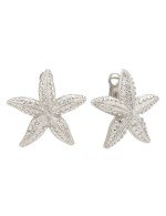 Серьги из белого золота 585 пробы
