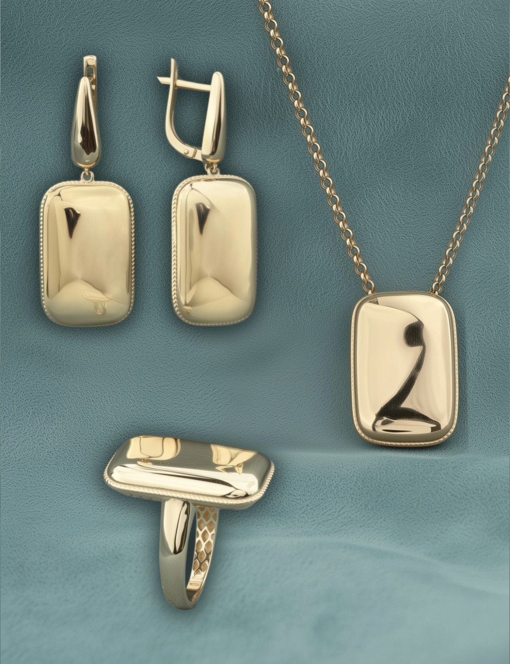 Серьги из золота 585 пробы