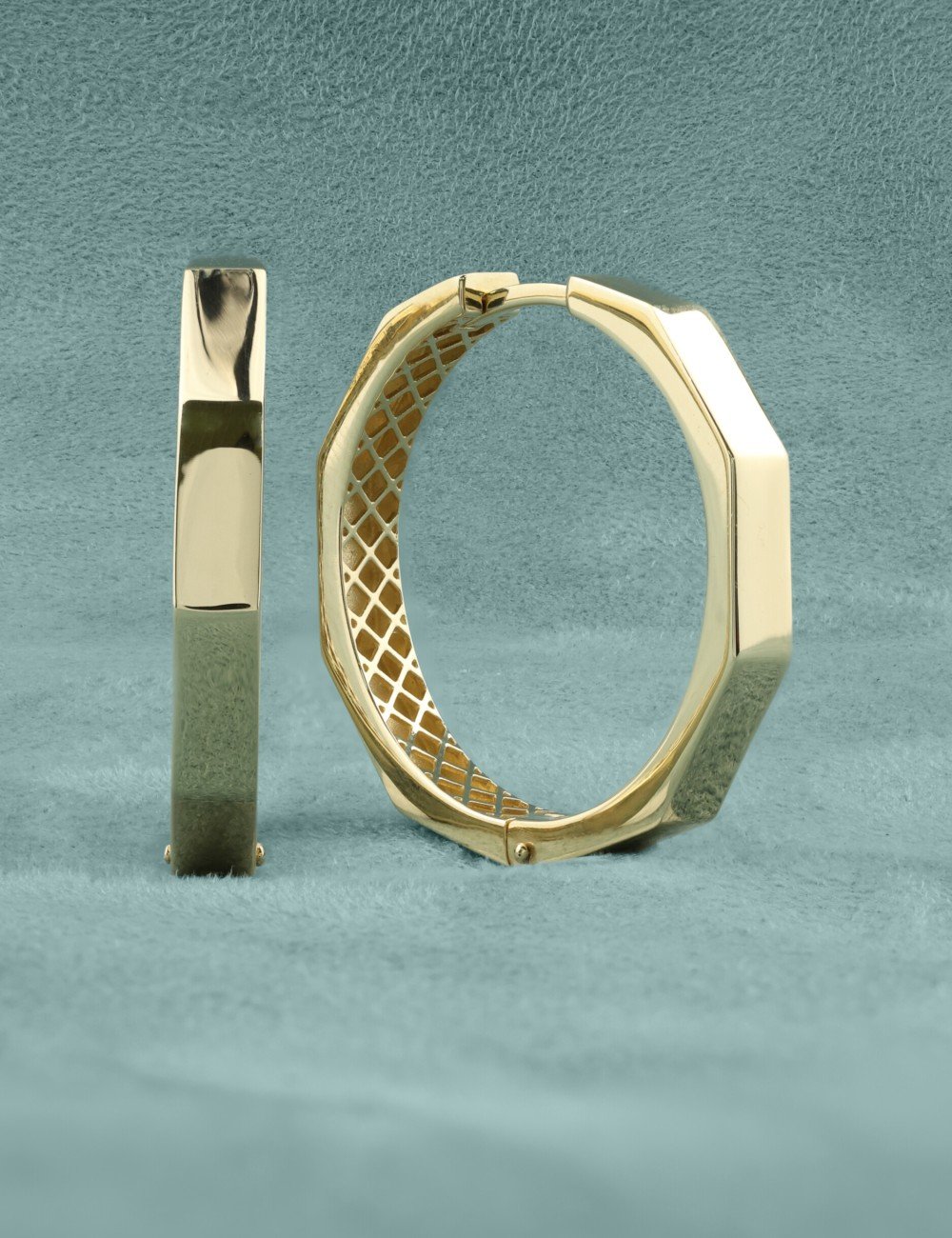 Серьги из лимонного золота 585 пробы