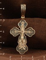 Крест из золота 585 пробы