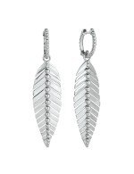 Серьги из белого золота 585 пробы