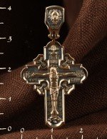 Крест из золота 585 пробы