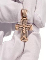 Крест из золота 585 пробы