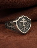 Кольцо из белого золота 585 пробы