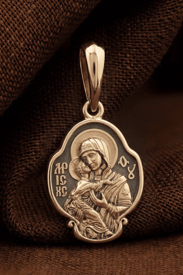 Образок из золота 585 пробы