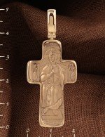 Крест из золота 585 пробы
