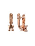 Серьги из золота 585 пробы c бриллиантами