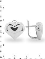 Серьги из белого золота 585 пробы