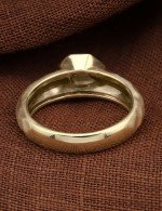 Кольцо из лимонного золота 585 пробы