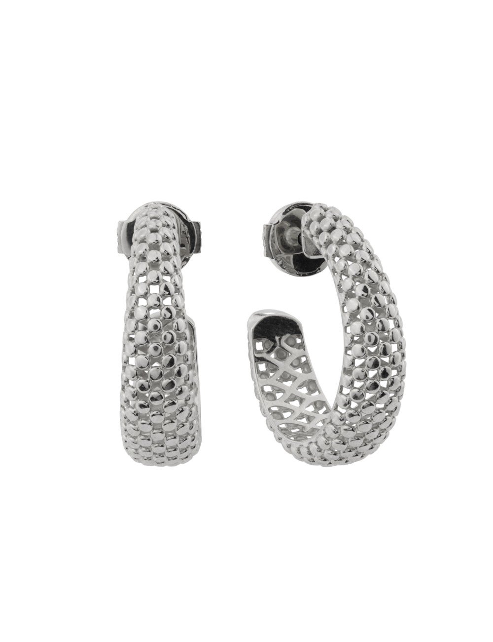 Серьги из белого золота 585 пробы