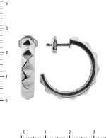 Серьги из белого золота 585 пробы