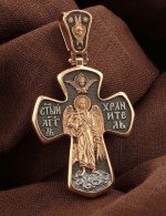 Крест из золота 585 пробы