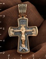 Крест из золота 585 пробы