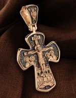 Крест из золота 585 пробы