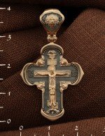 Крест из золота 585 пробы