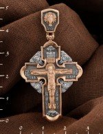 Крест из золота 585 пробы