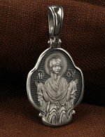 Образок из белого золота 585 пробы