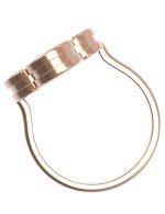 Кольцо из золота 585 пробы c тигровым глазом