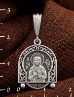Образок из белого золота 585 пробы