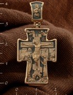 Крест из золота 585 пробы