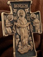 Крест из золота 585 пробы