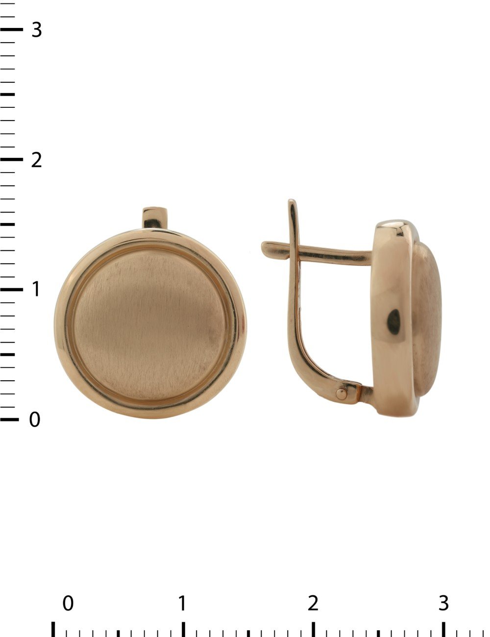 Серьги из золота 585 пробы
