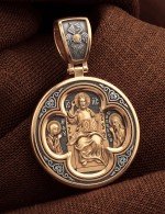Образок из золота 585 пробы