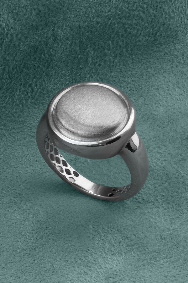 Кольцо из белого золота 585 пробы