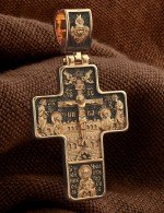 Крест из золота 585 пробы