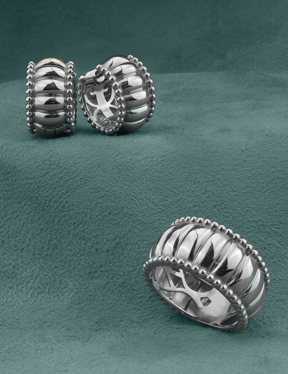 Серьги из белого золота 585 пробы