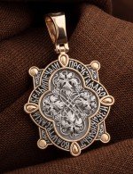 Образок из золота 585 пробы
