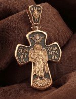 Крест из золота 585 пробы